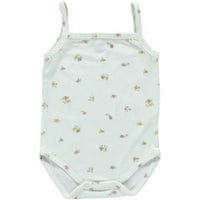 Bebe Organic Violet Flowers Adele Camisole Onesie