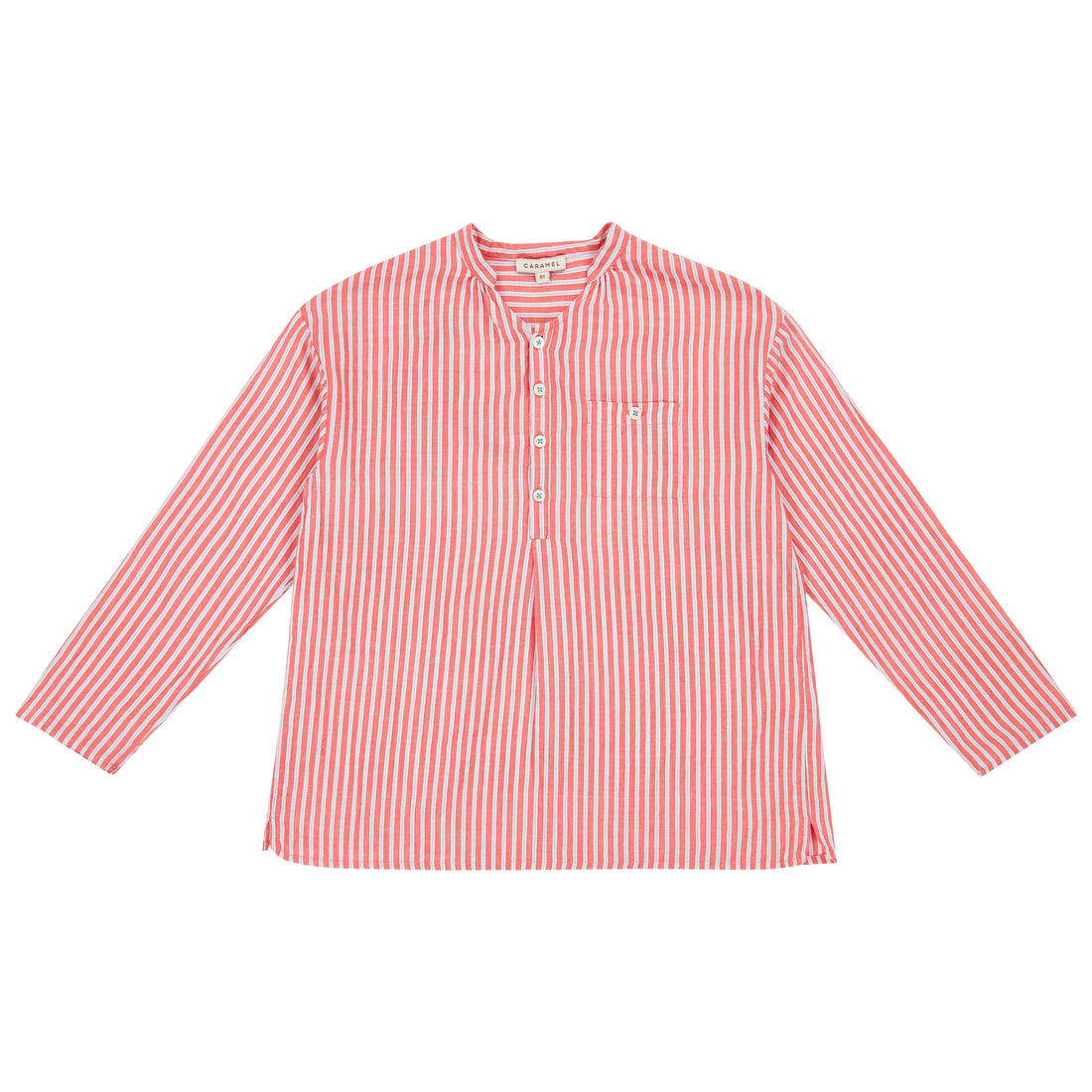 Caramel Red Stripe Adonis Shirt