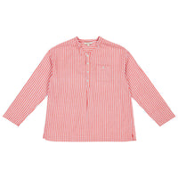Caramel Red Stripe Adonis Shirt