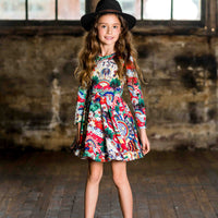 Rock Your Baby Multi All You Need Is Love Waisted Dress