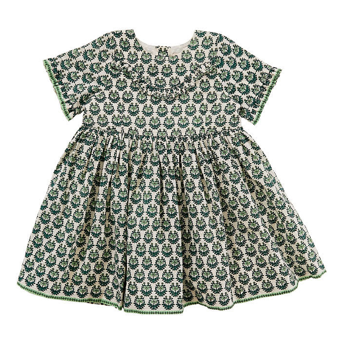 Pink Chicken Evergreen Ditsy Tiara Floral Amelia Dress