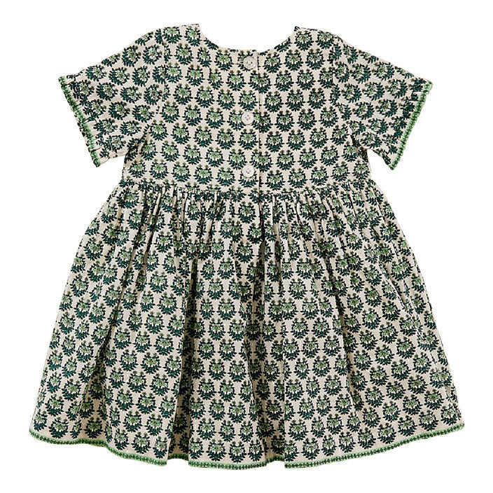 Pink Chicken Evergreen Ditsy Tiara Floral Amelia Dress