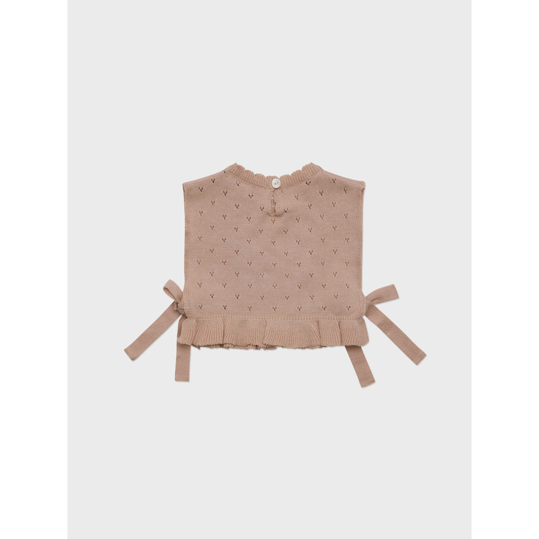 Louisiella Baby Davian Knit Vest- Pink