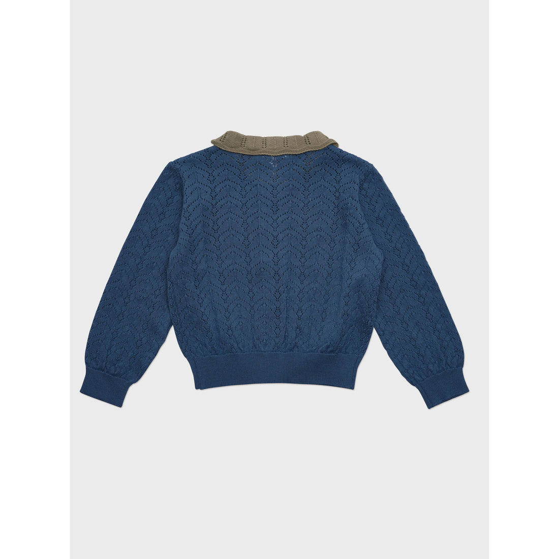 Louisiella Abel Knit Cardigan- Blue