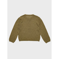 Louisiella Bellute Knit Cardigan- Olive