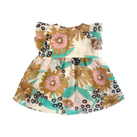 Little Creative Factory Flower Print Hawaii Baby Dress