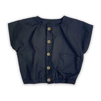 Little Creative Factory Black Honolulu Baby Shirt