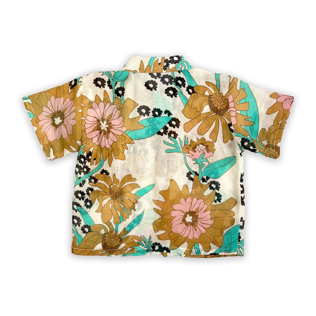 Little Creative Factory Flower Print Hawaii Shirt
