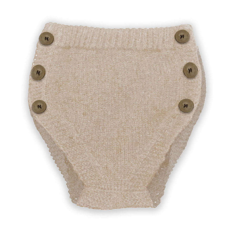Little Creative Factory Cream Hawaii Knit Culottes