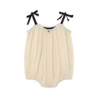 Little Creative Factory Cream Baby Muslin Bodysuit