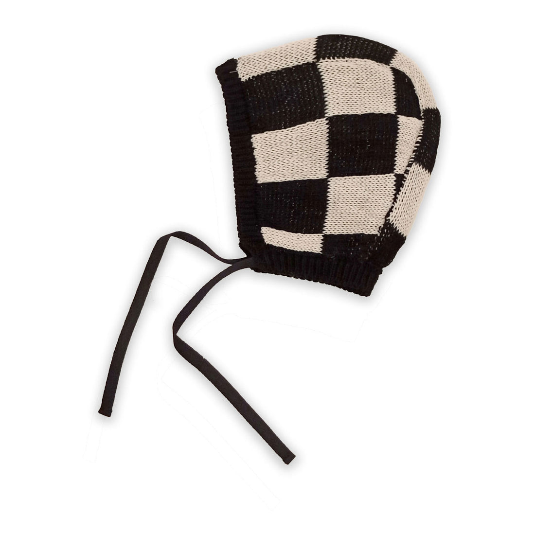 Little Creative Factory Check Tribal Knit Bonnet