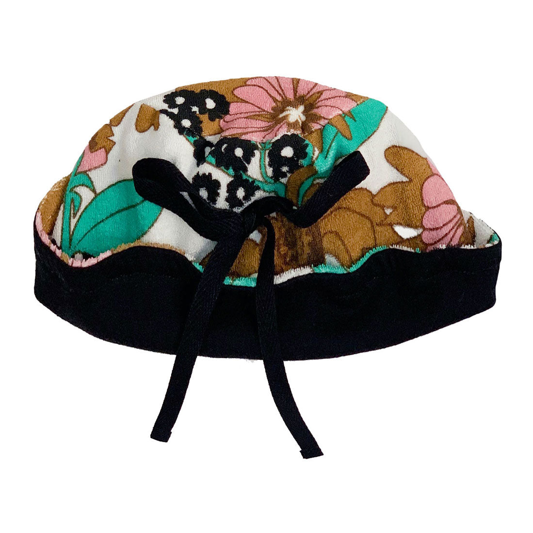 Little Creative Factory Flower Print Hawaii Terry Baby Hat