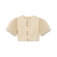 Little Creative Factory Cream Baby Muslin Fairy Blouse