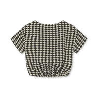 Little Creative Factory Black Baby Tiny Diamond Shirt
