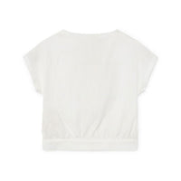 Little Creative Factory White Baby Crushed Cotton Shirt