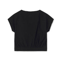 Little Creative Factory Black Baby Crushed Cotton Shirt