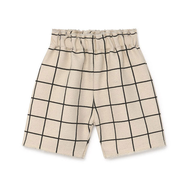 Little Creative Factory Cream Baby Plaid Shorts