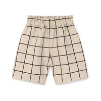 Little Creative Factory Cream Baby Plaid Shorts