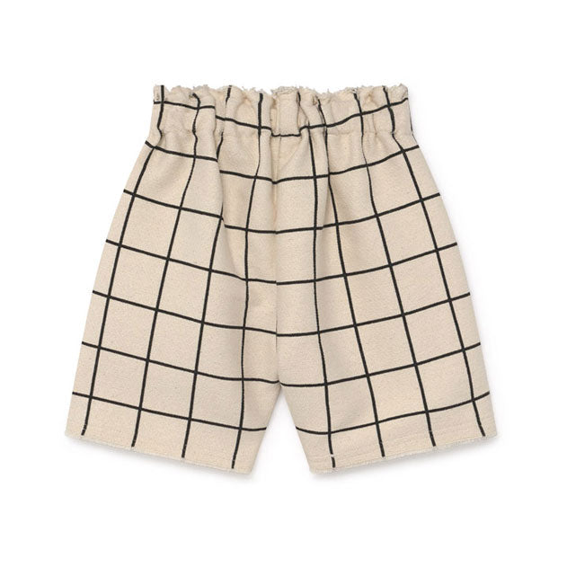 Little Creative Factory Cream Baby Plaid Shorts