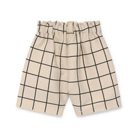 Little Creative Factory Cream Baby Plaid Shorts