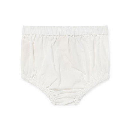 Little Creative Factory White Baby Crushed Cotton Culotte