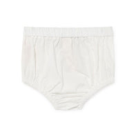 Little Creative Factory White Baby Crushed Cotton Culotte
