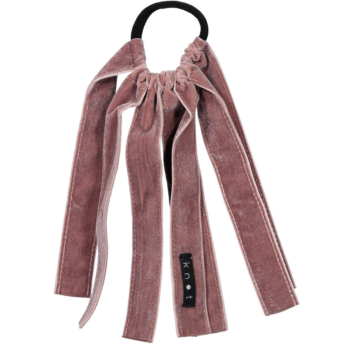Knot Hairbands Velvet Ribbon Hairtie // Powder Purple