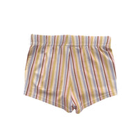 Rasberry Plum Stripe Kendall Shorts