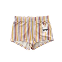 Rasberry Plum Stripe Kendall Shorts