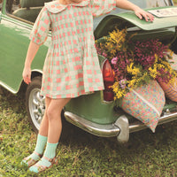 Bonjour Diary Chess Checks Tunique Blouse