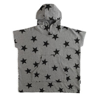 NUNUNU Dusty Hthr Grey Star Beach Cover