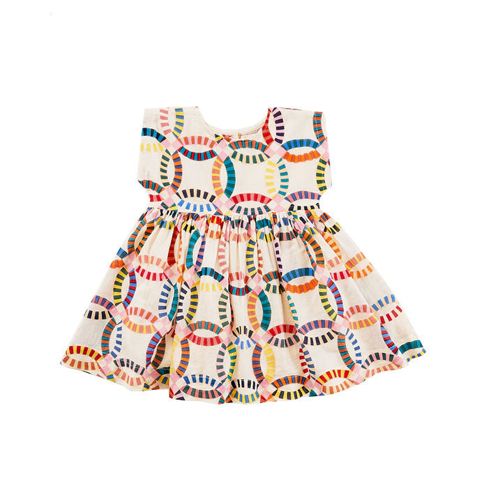 Pink Chicken Multi Quilt Adaline Dress