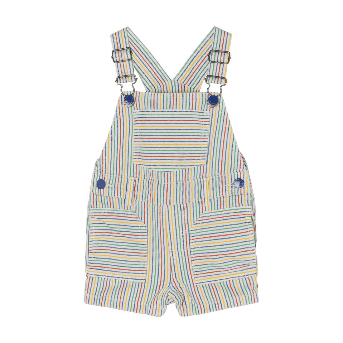 Stella McCartney Striped Cotton Baby Dunagrees