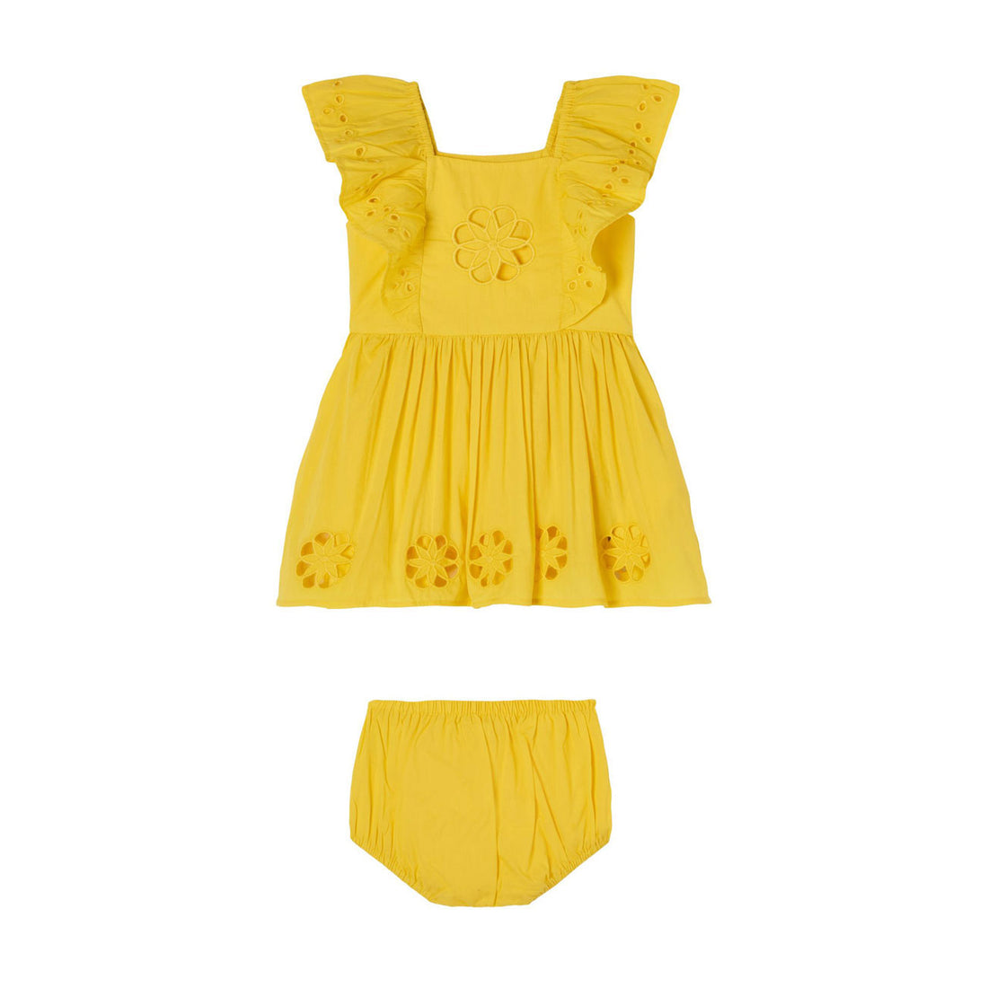 Stella McCartney Sun Cotton Voile Baby Dress