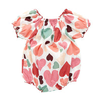 Pink Chicken Baby Lexi Bubble - Vintage Hearts