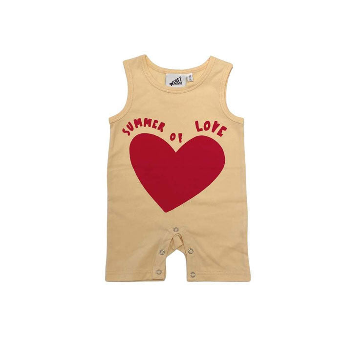 cos I said so Summer Of Love Onesie/Apricot