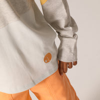 raquette Azure Blue Baseline Pastel Tricolor Longsleeve