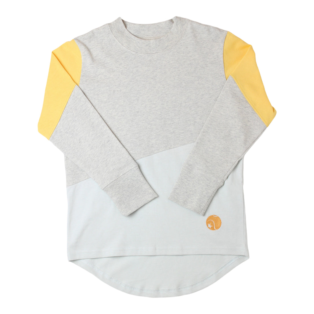 raquette Azure Blue Baseline Pastel Tricolor Longsleeve