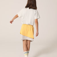 raquette Azure Blue Baseline Pastel Tricolor Jersey Tennis Skirt