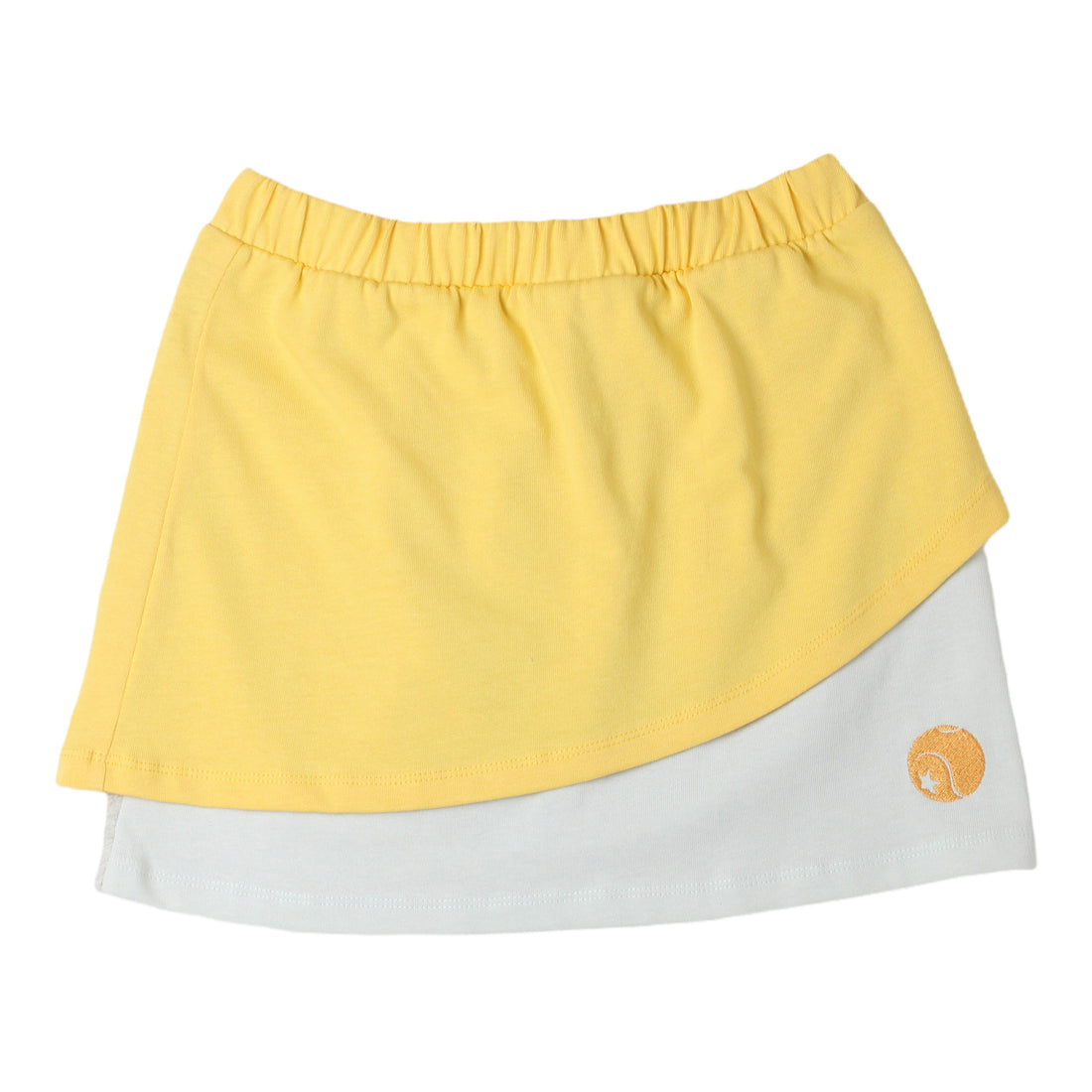 raquette Azure Blue Baseline Pastel Tricolor Jersey Tennis Skirt
