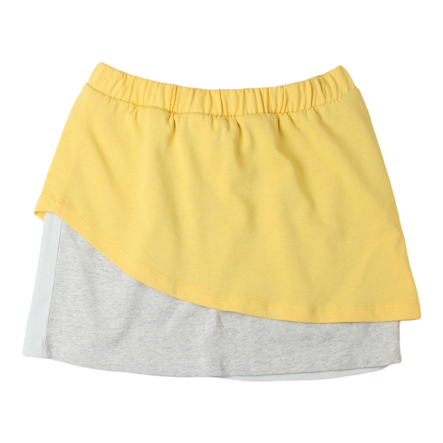 raquette Azure Blue Baseline Pastel Tricolor Jersey Tennis Skirt