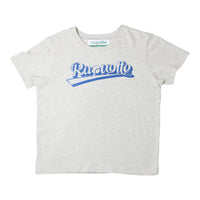 raquette Light Grey Heather Raquette Summer Tennis Logo Tee