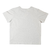 raquette Light Grey Heather Raquette Summer Tennis Logo Tee