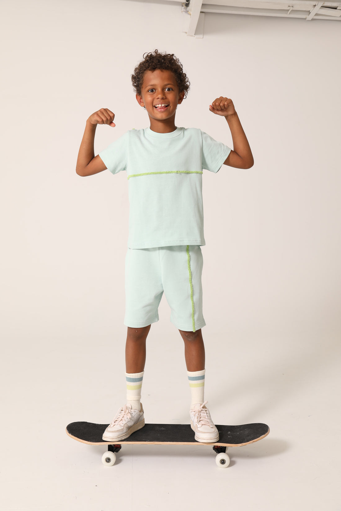 raquette Harbor Gray Baseline Tennisline Tee