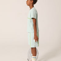 raquette Harbor Gray Baseline Tennisline Tee
