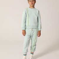 raquette Harbor Gray Baseline Tennisline Sweater