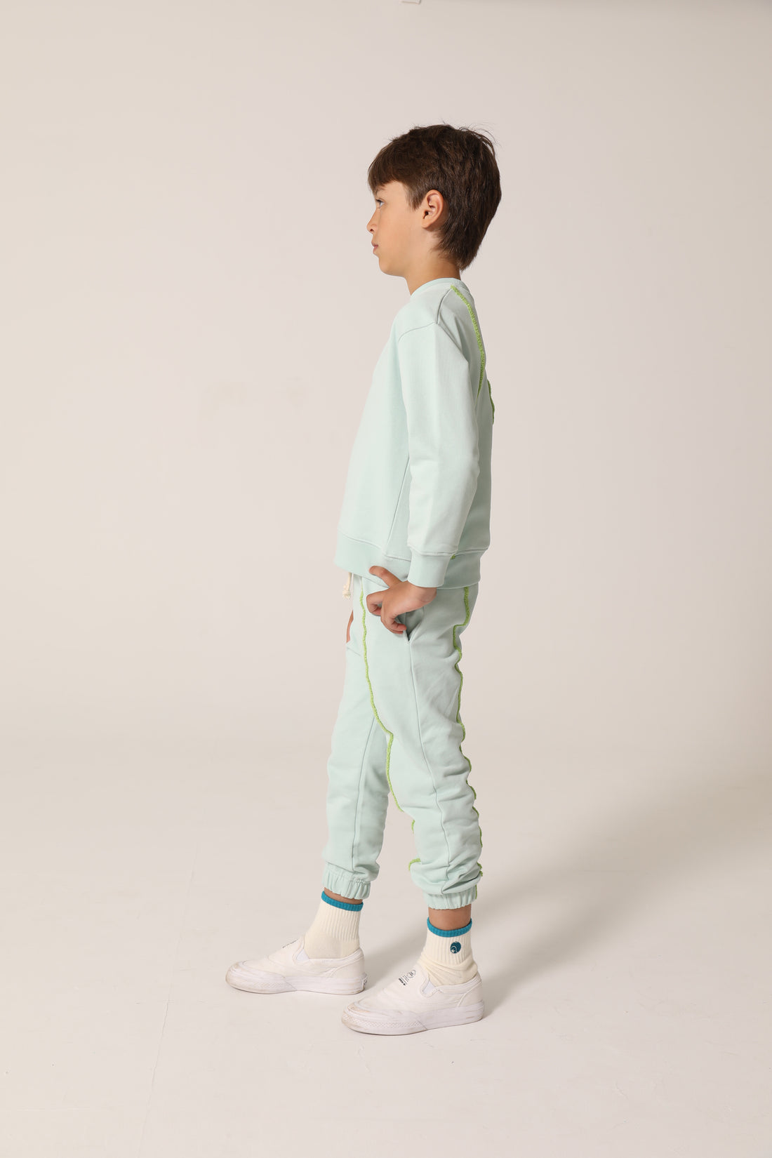raquette Harbor Gray Baseline Tennisline Sweater