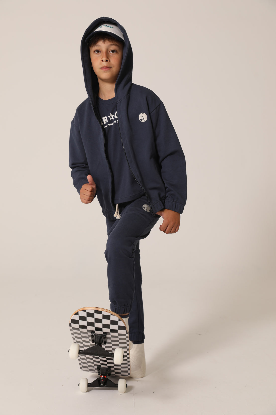 raquette Mood Indigo Baseline Classic Tennis Hooded Jacket