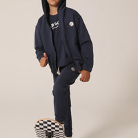 raquette Mood Indigo Baseline Classic Tennis Hooded Jacket