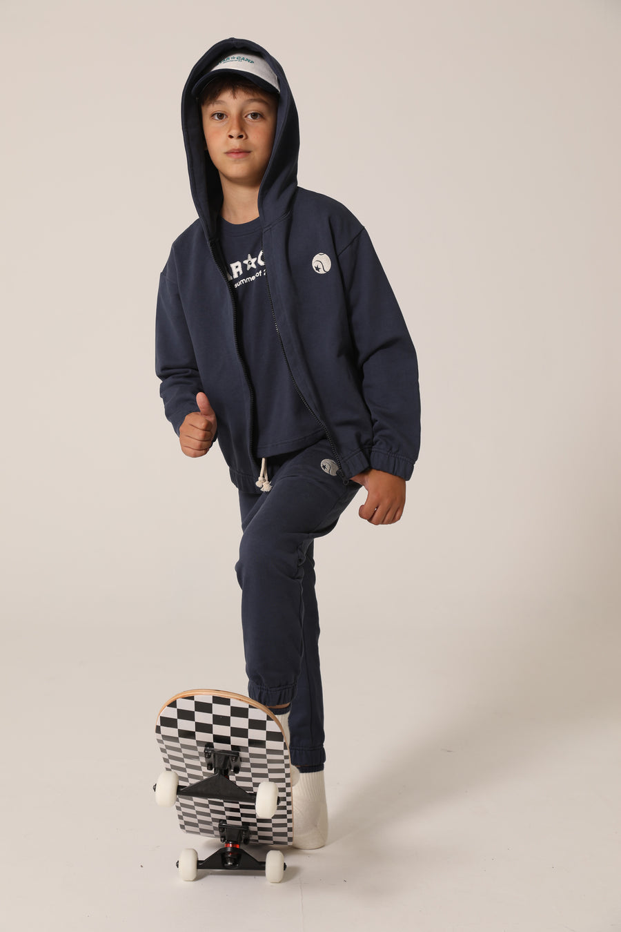 raquette Mood Indigo Baseline Classic Tennis Hooded Jacket